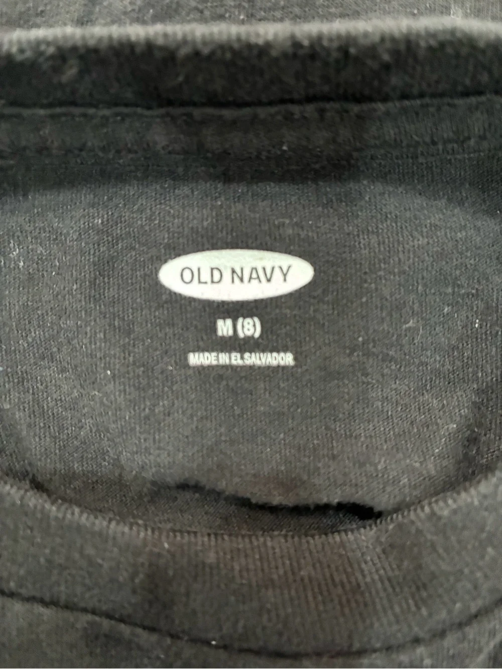Old Navy Black Crewneck Tee